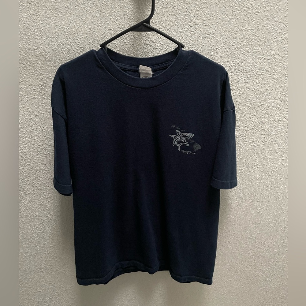 ❤️‍🔥3/$15❤️‍🔥 Souvenir T-Shirt “North Shore Hawaii” - Size XL - Navy Blue - GUC